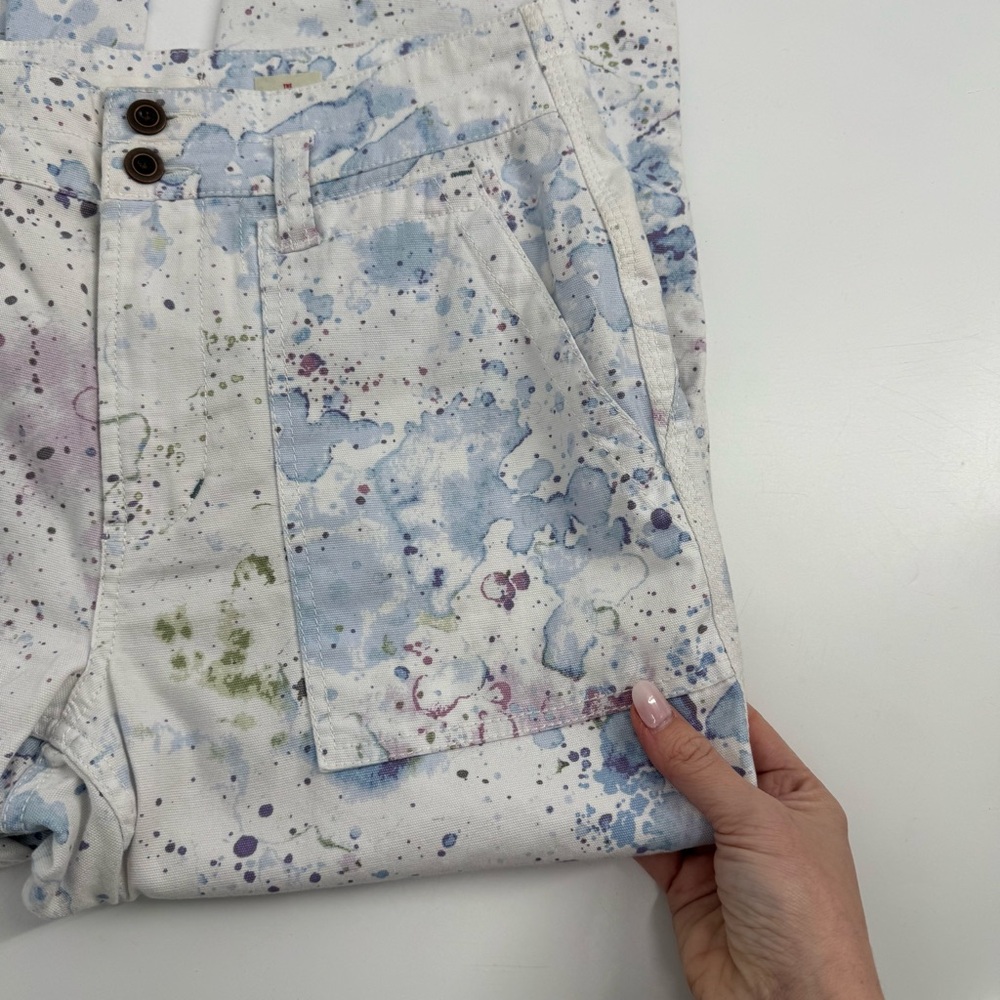 Anthropologie The Wanderer Paint Splatter Cargo Pants - Picture 4 of 13